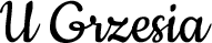 U Grzesia - logo